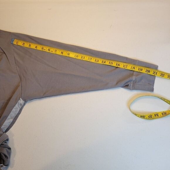 PJ Harlow Taylor Women's Gray French Terry Crewneck Sweatshirt Cozy Loungewear - Picture 14 of 15